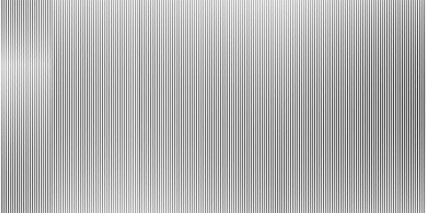 Naklejka premium Narrow black-white vertical lines. Symmetric geometric ornament. Striped seamless pattern, abstract wallpaper. Digital paper for textile print, page fill. Vector