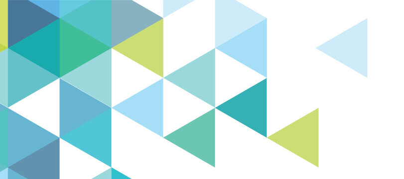 Abstract geometric background with colorful triangle pattern.