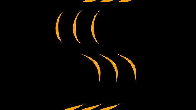 straight and curved smoke icon animated hot smoke icon coffee cup tea 2d 4k looping animated 4k video.