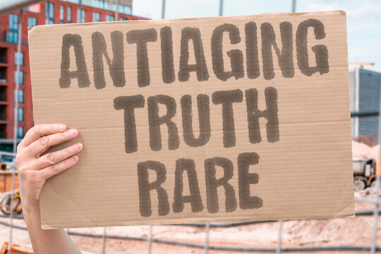 "Antiaging truth rare" Genuine longevity solutions are hard to find. HARD, FIND, SOLUTIONS, LONGEVITY, TRUTH.