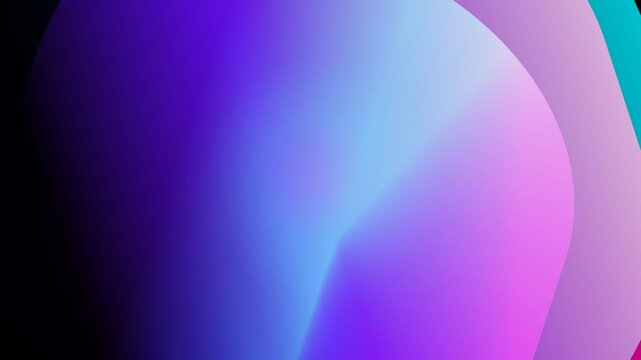 Abstract gradient circles morphing background