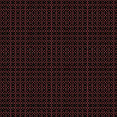 Fototapeta premium Seamless Floral Pattern Black Red Bold Background