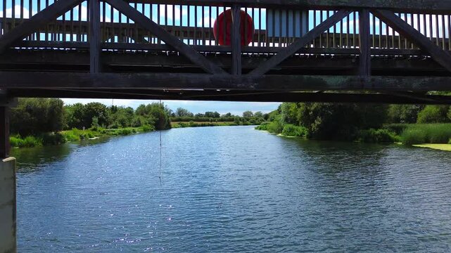 jubilee river fly under bridge