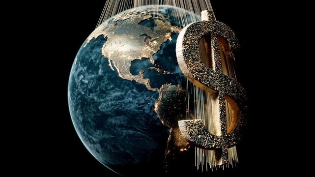 global dollar control. planet earth under us financial interest debt system. us dollar digital cbdc currency.