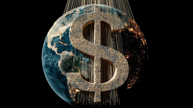 global dollar control. planet earth under us financial interest debt system. us dollar digital cbdc currency.