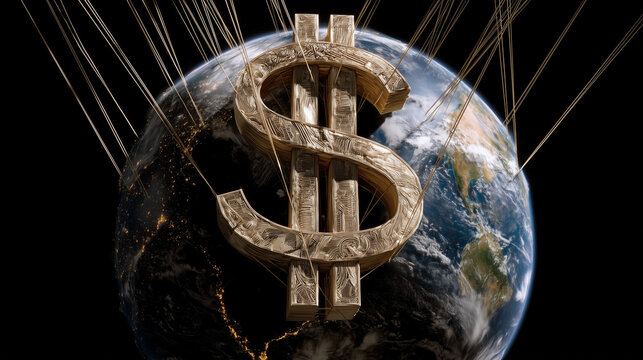 global dollar control. planet earth under us financial interest debt system. us dollar digital cbdc currency.