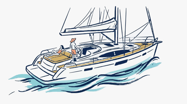 Wooden sailboat with detailed rigging and hull.