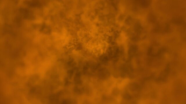Amber haze swirls softly against deep black. Warm tones pulse with gentle motion, evoking calm