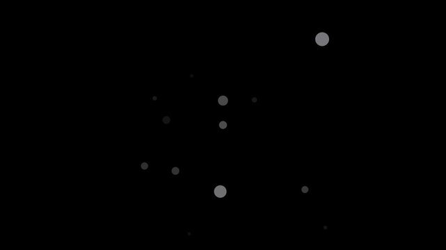 Abstract Circular Dot Swirl Animation