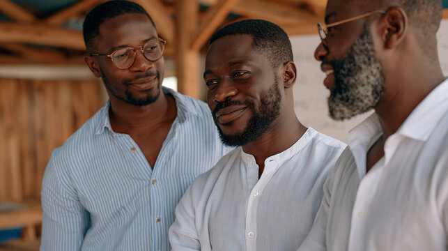 Comparison table two options etched on shared workshop whiteboard in Nigerian renewable energy startup, two engineers in candid unposed debate over solar panel specification