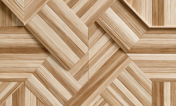 Close-up pattern of wooden chevron parquet tiles interior design