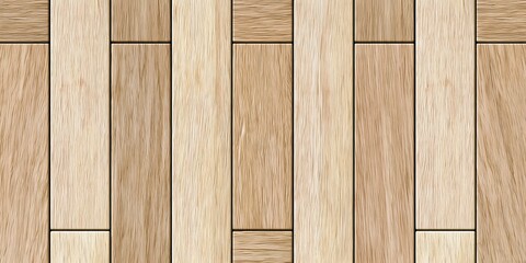 Obraz premium Close-up of wooden planks texture in repeating pattern