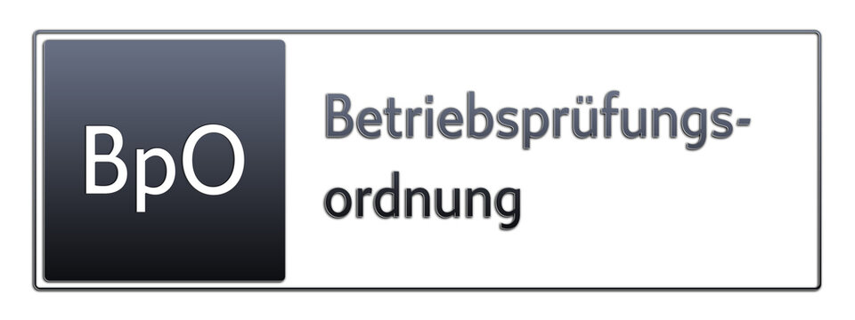 BpO - Betriebspr&uuml;fungsordnung - Jura Rechts Abk&uuml;rzung
