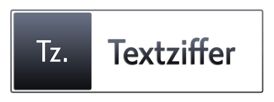 Tz. - Textziffer - Jura Rechts Abk&uuml;rzung