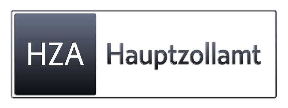 HZA - Hauptzollamt - Jura Rechts Abk&uuml;rzung