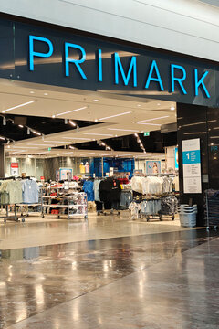 Alicante, Spain - June 30, 2026: Entrance to Primark store in shopping centre. Primark is international clothing retailer famous for selling fashion and homeware at very low prices