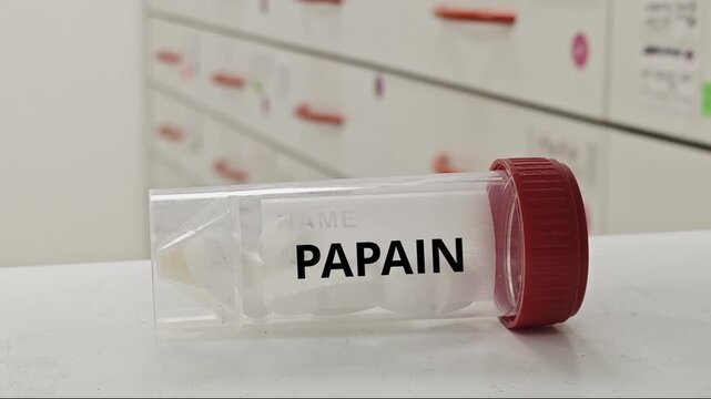 PAPAIN proteolytic enzyme supplement for protein digestion support
