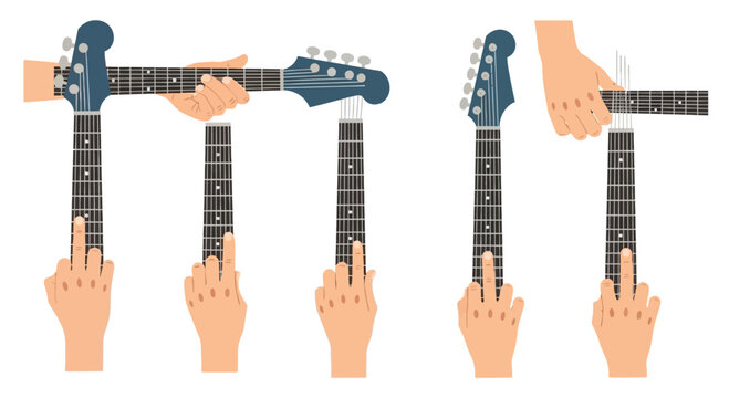 Guitar Fretboard Finger Placement and Hand Positioning Guide