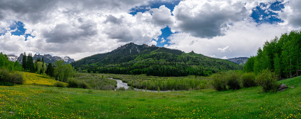 Fototapeta premium Owl Creek Pass Panoramic