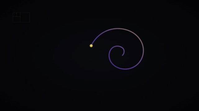 Bobby Bonilla Day golden spiral growth motion loop
