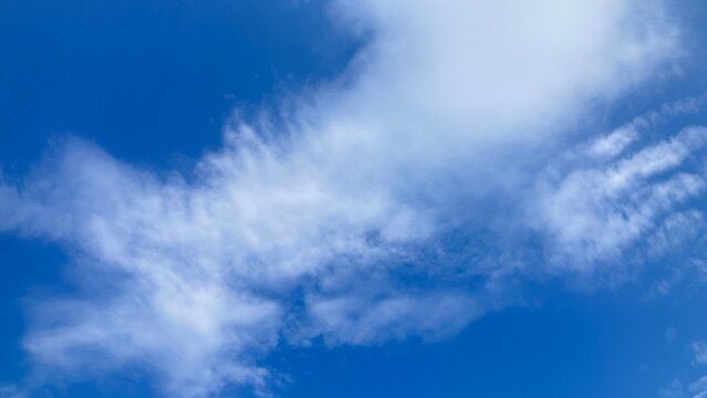 blue sky with clouds