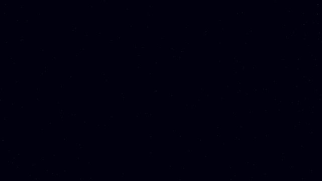Abstract glowing particle spiral animation on dark 4k background, for digital motion, particles