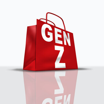 Gen Z consumer credit market as young client lending and debt products and financial services tailored to younger digital native consumers who are building credit and managing debt in a tech driven ec