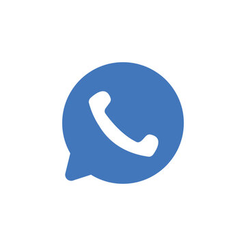 Phone Chat Communication Icon Vector