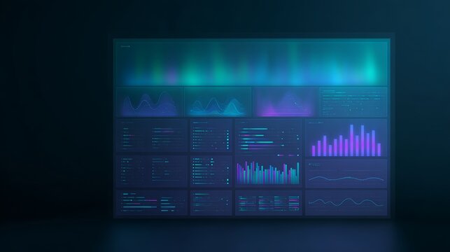 LLM monitoring dashboard with analytics panels and enterprise observability metrics