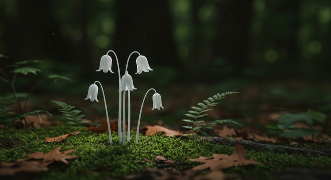 Ghost pipe Indian pipe plant