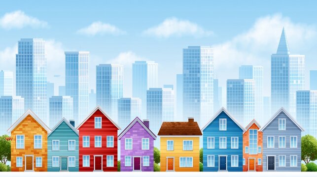 Government actions and their effect on urban housing prices and real estate market trends in city areas