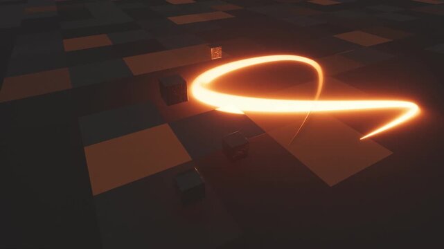 閃光ループ動画