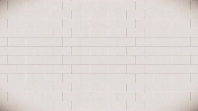 Mesmerizing abstract tiled pattern background, a custom 3D motion graphic seamless video loop