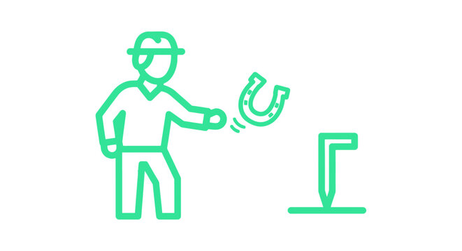 Construction worker using a sledgehammer on an anvil.
