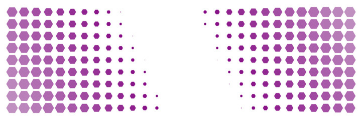 Fototapeta premium Purple Circular Pattern Background