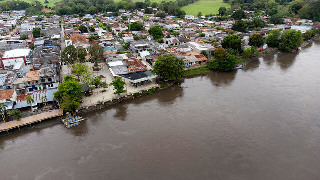 Puerto Nare, Antioquia - Colombia. March 12, 2026. San Luis Beltran Parish is a Colombian Catholic church.