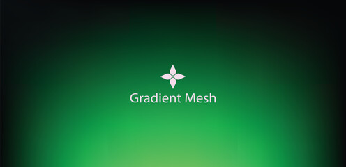 Smooth gradient mesh background, with a subtle, starburst and text © Nancy