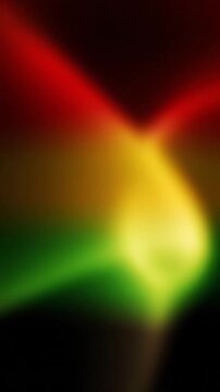 Soft moving gradient background with red yellow and green colors representing African cultural pride