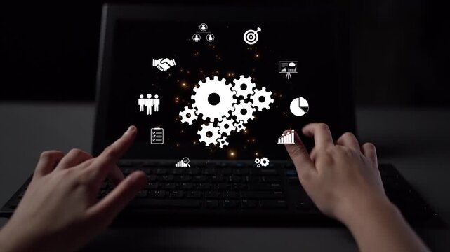 Teamwork and collaboration, group productivity, communication strategies, joint goals, and collaborative success through strong team dynamics and shared business vision. Muxer