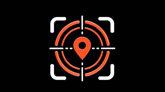 3D Navigation Target Lock | Alpha Channel