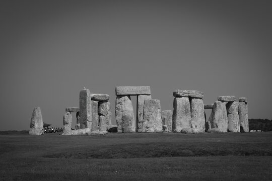 The standing stones of Stonehenge