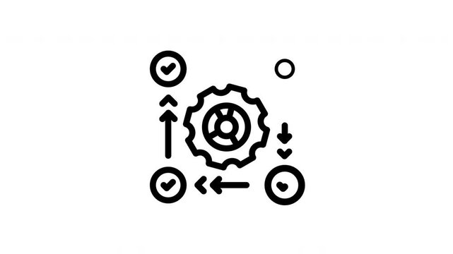 agility minimalist stroke animation