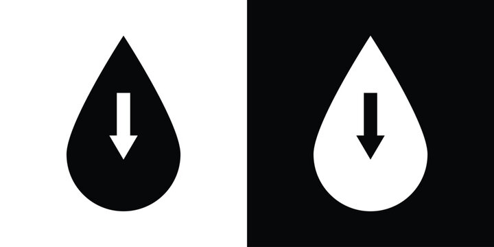 Low water level icon