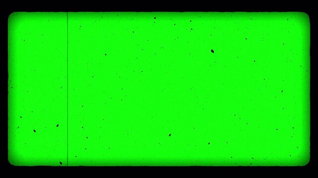 Vintage Celluloid Cinema Frame Overlay Chroma Key Border 4k video animation seamless loop