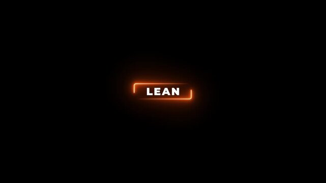 Lean thinking concept. Cost reduction concept. Business process improvement. Maximising productivity and quality, reducing time and cost. Cost cutting, lean process for surviving the recession.