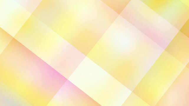 Soft Abstract Geometric Yellow Layers 4K
