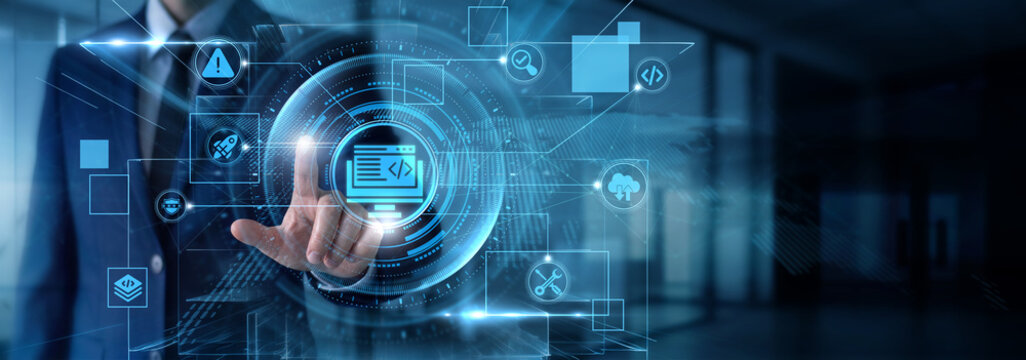 Fullstack Programmer touching Web development data and custom website coding, front end user interface design, server side software engineering, web application optimization.