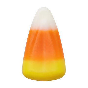 Colorful candy corn sweet treat.