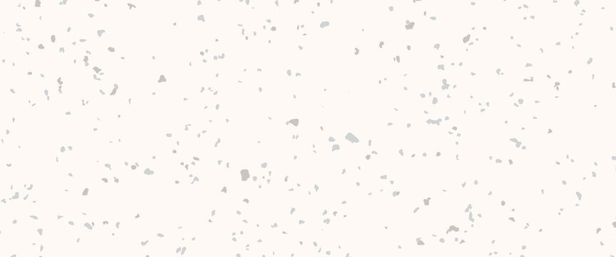 Craft eggshell grainy paper seamless background. Cream beige dotted speckle texture. Aged ecru repeating wallpaper. Recycled surface backdrop with specks, flecks, particles. Vector off white kraft bg