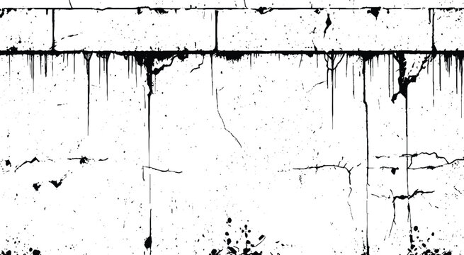Rough textured background mimicking cracked stone pavement. Abstract ink bleeding effect on distressed wall background.
